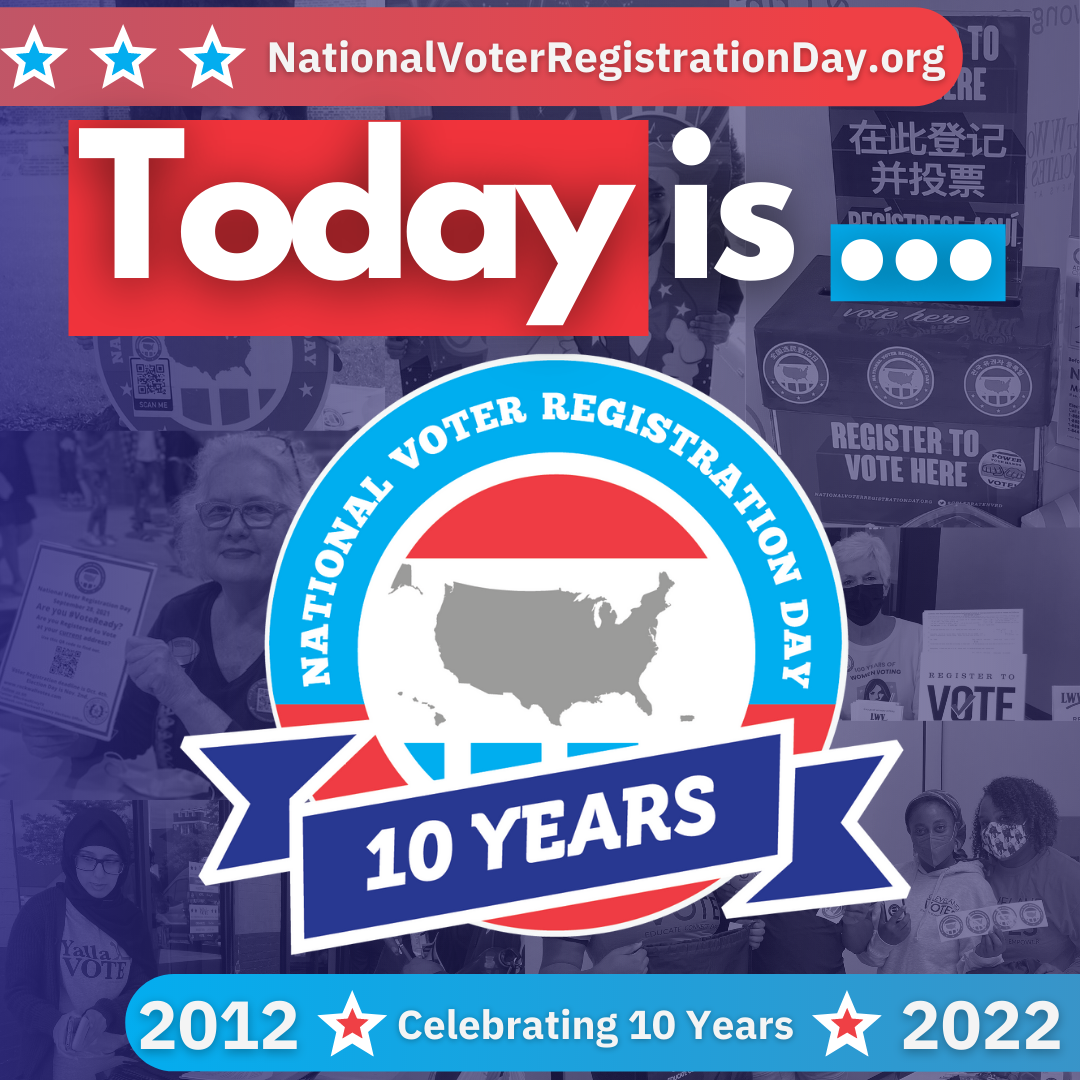 September 20 2022 Is National Voter Registration Day Nems Nems