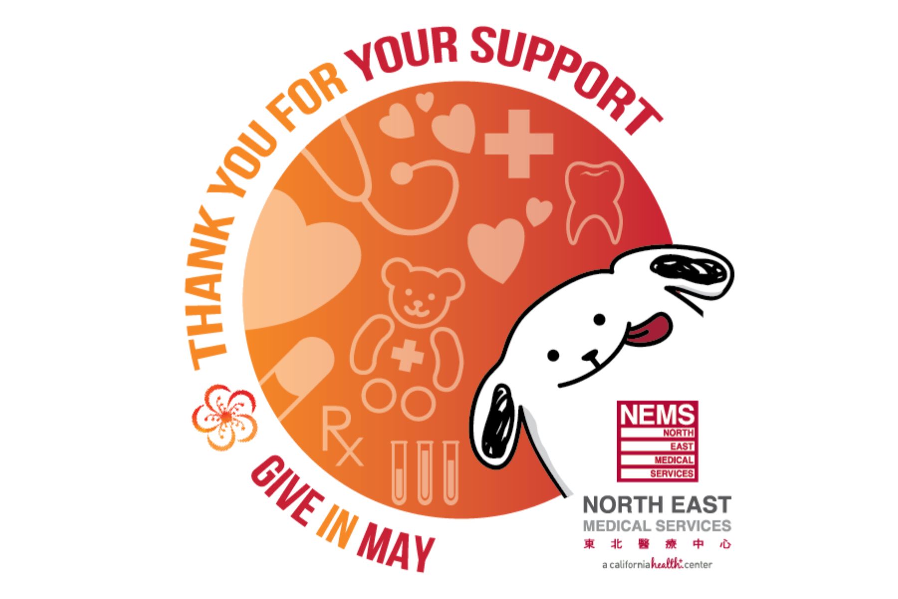 Hỗ trợ NEMS thông qua Chiến dịch gây quỹ Give In May!