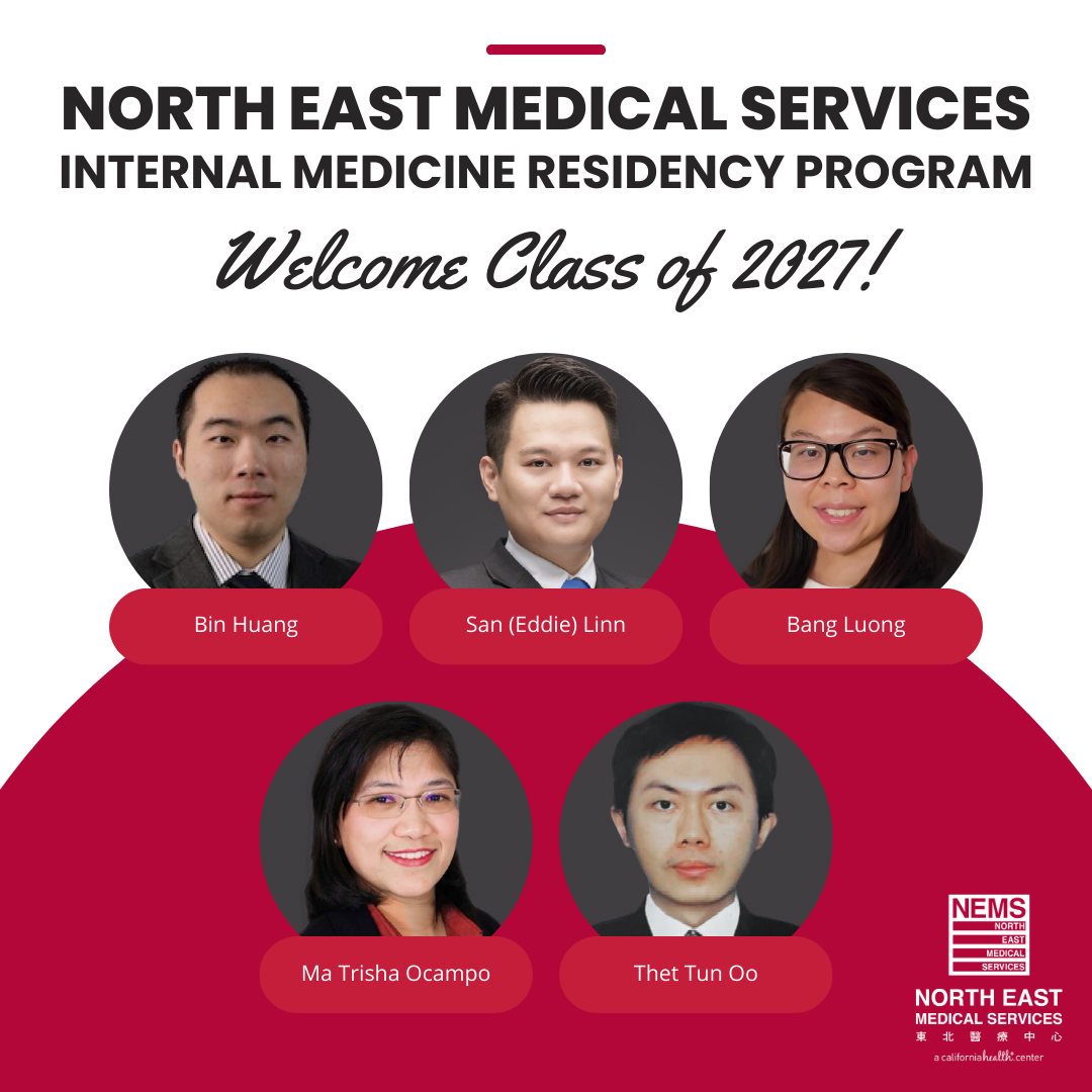 NEMS Internal Medicine Residency Program Welcomes Class of 2027