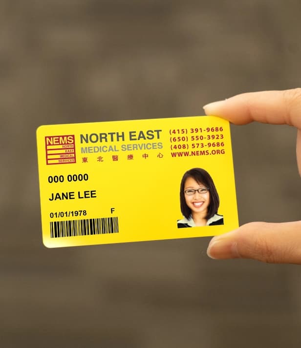 NEMS membership card